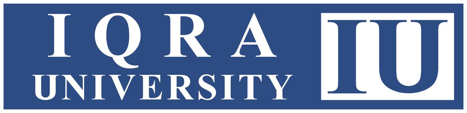 Iqra University — designer's alma mater